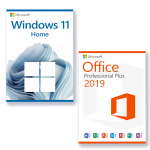 Vorteilspaket Microsoft Windows 11 Home & Microsoft Office 2019 Professional Plus