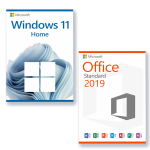 Vorteilspaket Microsoft Windows 11 Home & Microsoft Office 2019 Standard