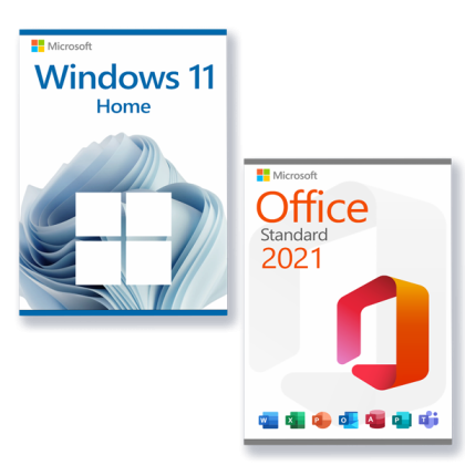 Vorteilspaket Microsoft Windows 11 Home & Microsoft Office 2021 Standard