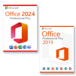 Microsoft Office 2024 Professional Plus + Microsoft Office 2019 Professional Plus für 3 PC