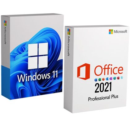 Vorteilspaket Microsoft Windows 11 Professional & Microsoft Office 2021 Professional Plus